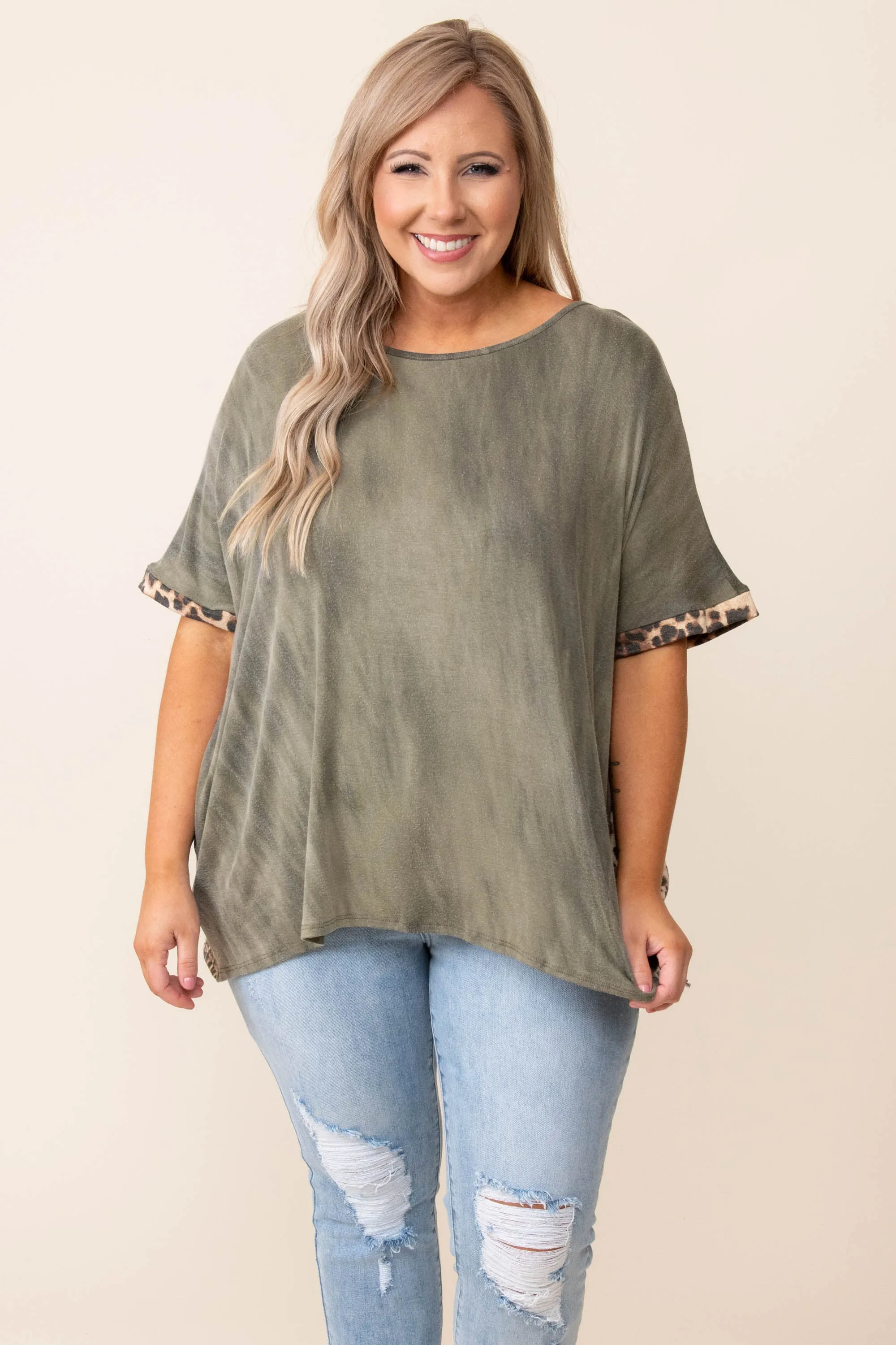 All In Your Mind Top, Olive