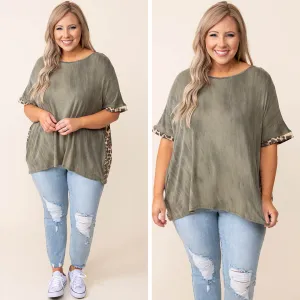 All In Your Mind Top, Olive