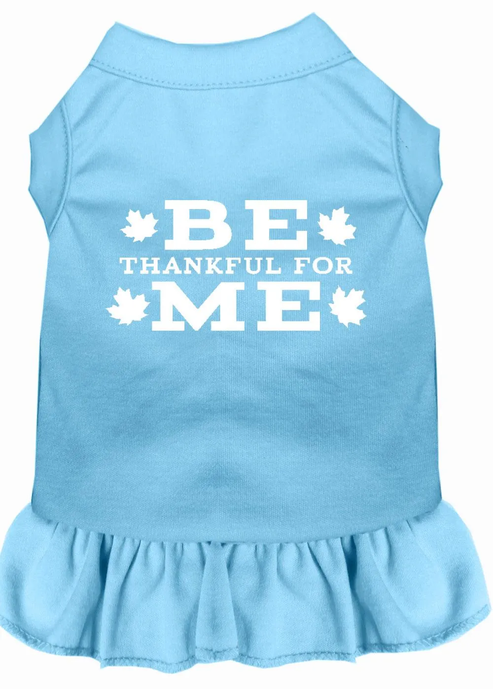 Be Thankful For Me Screen Print Dress Baby Blue Xl (16)