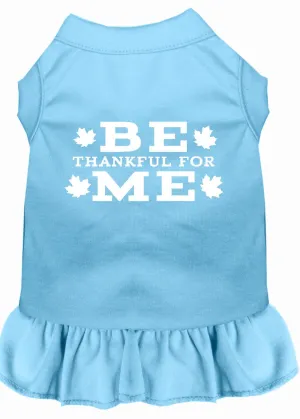 Be Thankful For Me Screen Print Dress Baby Blue Xl (16)