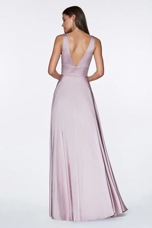 Bridesmaids dress with Slit