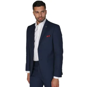 Calvin - Men's Navy Blazer Formal Elegant