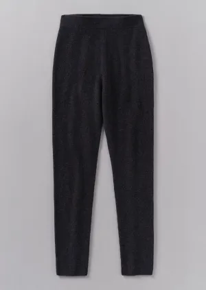 Cashmere Slim Leg Pants | Charcoal