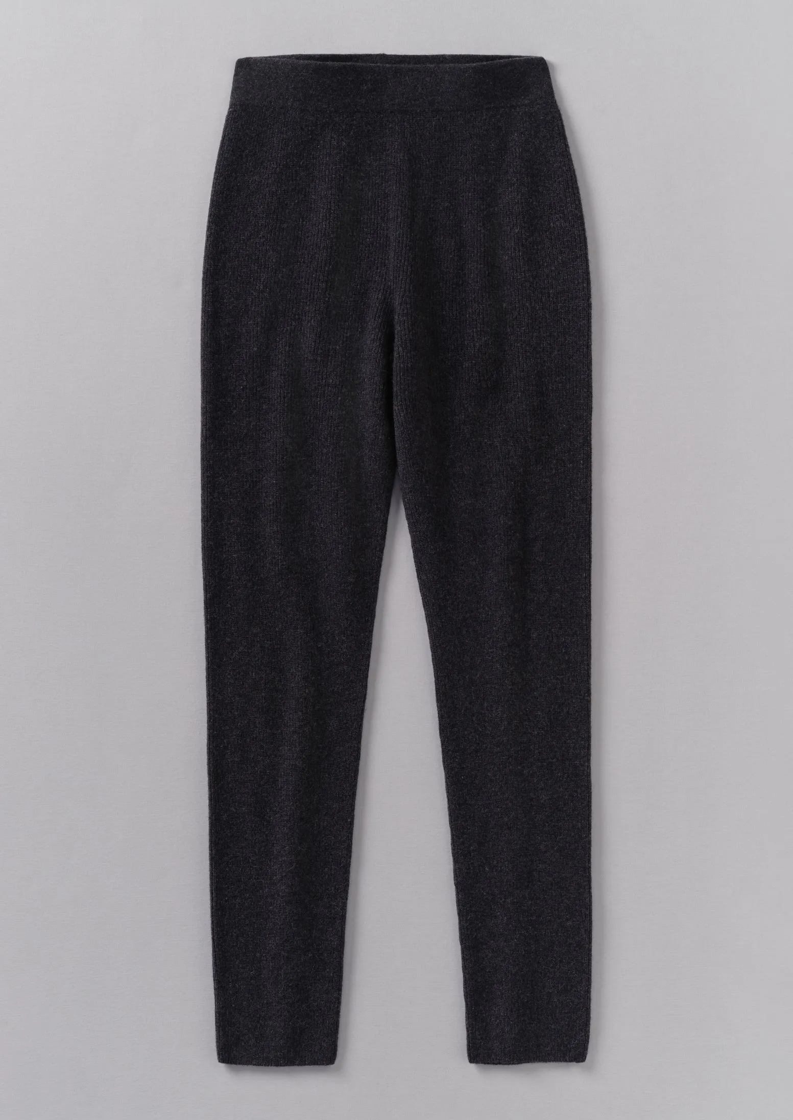 Cashmere Slim Leg Pants | Charcoal