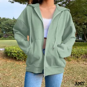 Casual Solid Color Cozy Comfortable Trendy Chic Elegant Hoodies