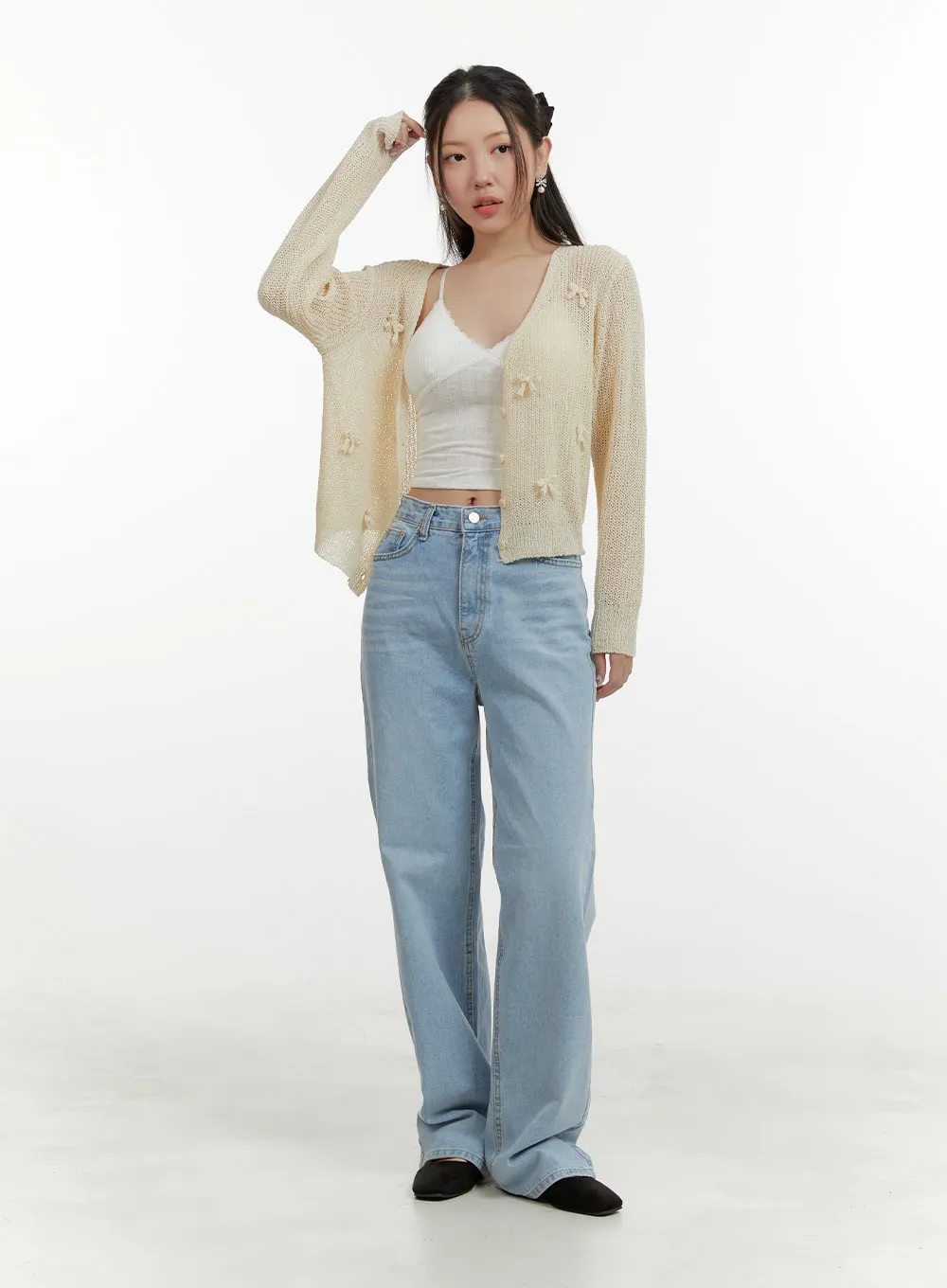 Cotton Classic Straight Jeans OY413