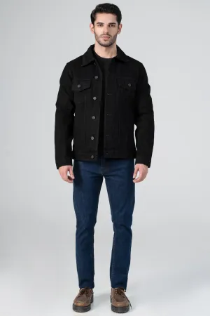 DENIM JACKET BLACK