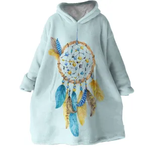 Dreams of Blue Wearable Blanket Hoodie