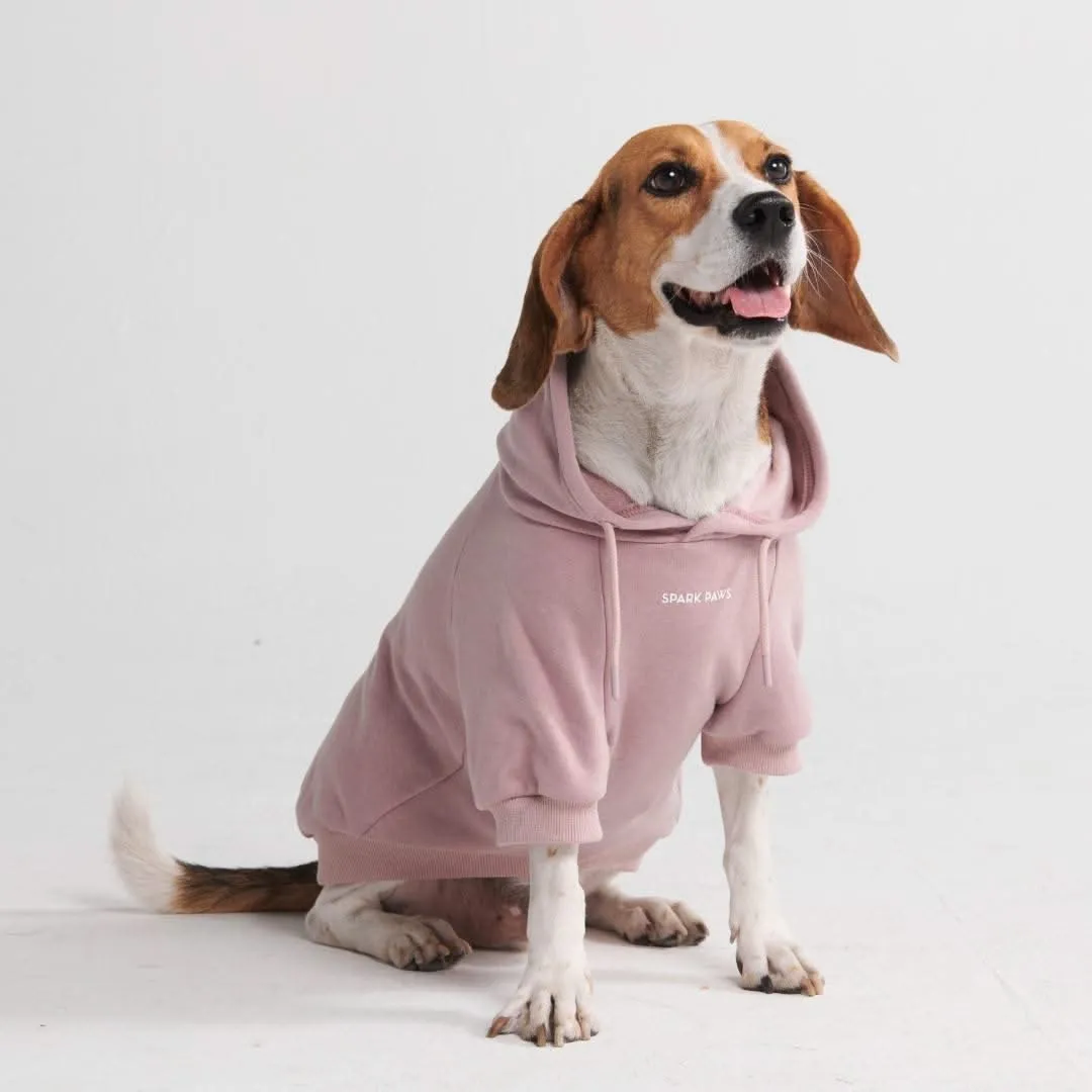 Essential Dog Hoodie - Purple Taupe