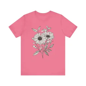 Flower Botanical Bliss T Shirt