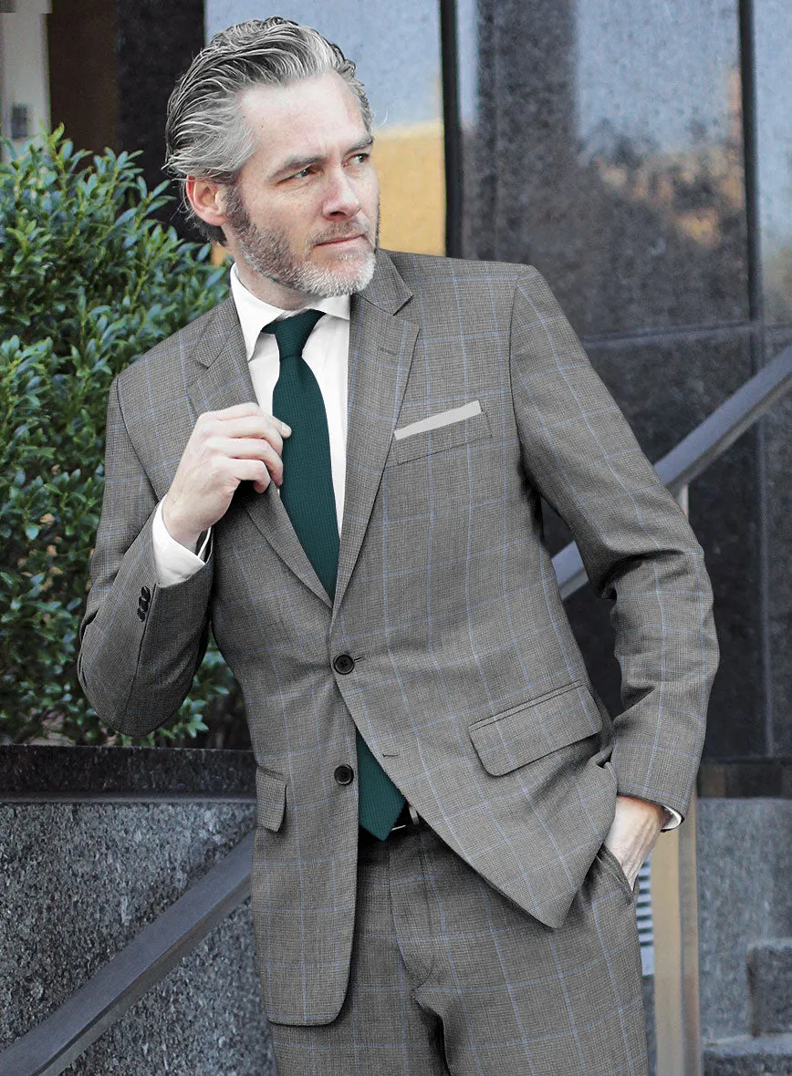 Hardy Minnis Houndstooth Check Wool Suit