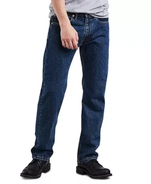 levi's 505 Blue Mens Jeans Regular Fit Jeans