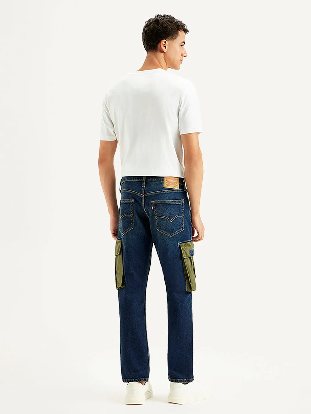 Men's 541 Tapered Fit Navy Cargo Jeans