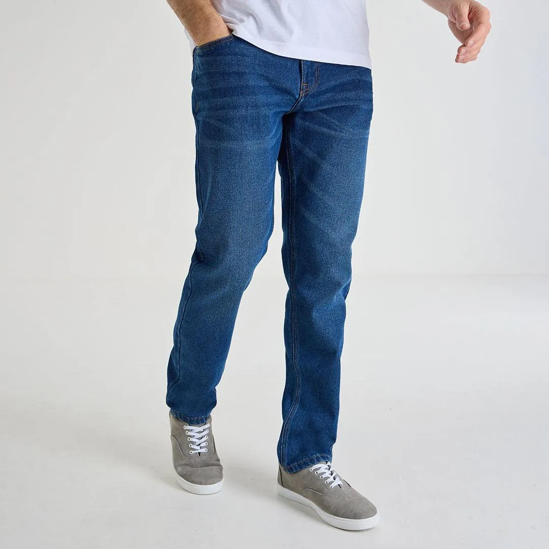 Mens Dark Blue Jeans