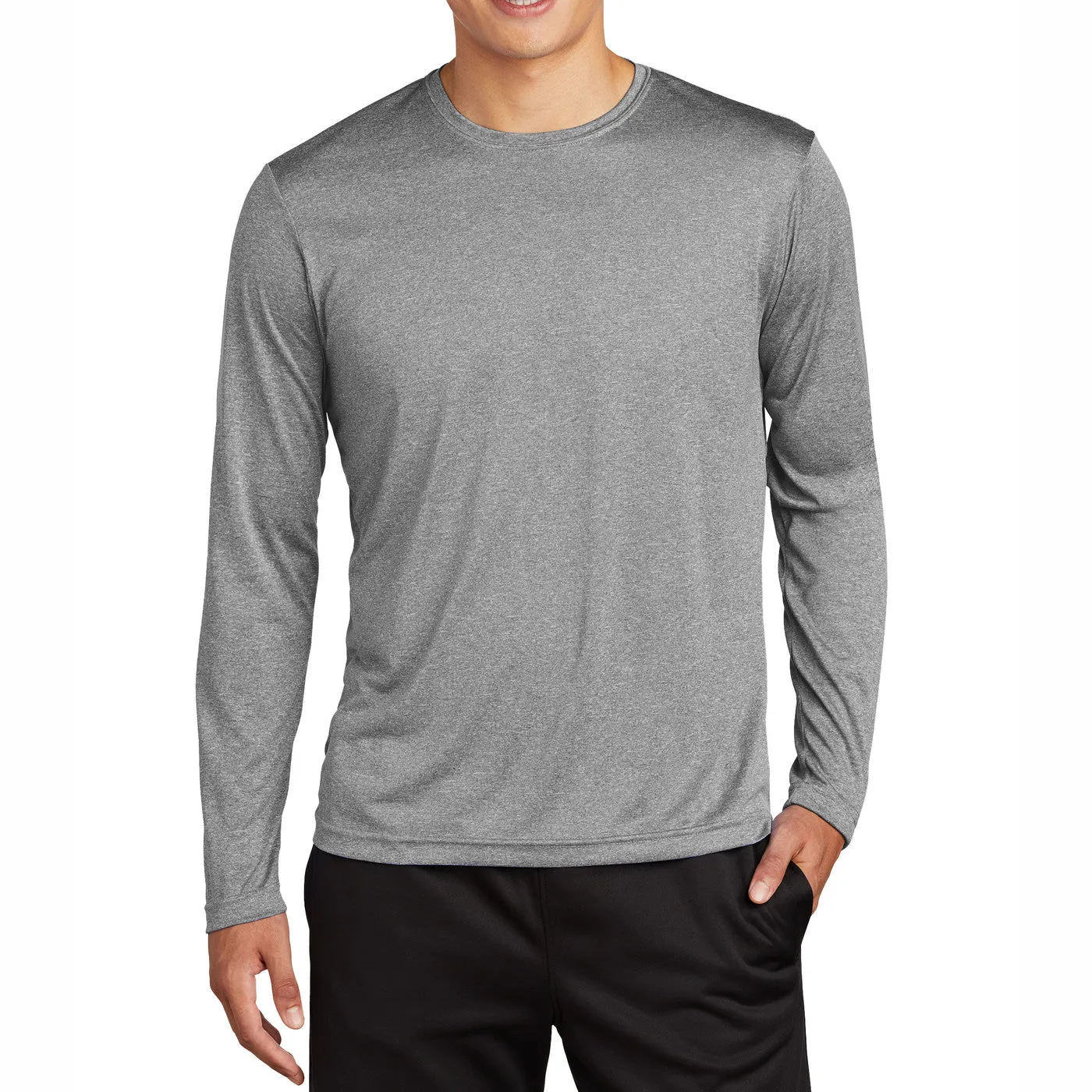 Men's Long Sleeve Heather Contender Tee