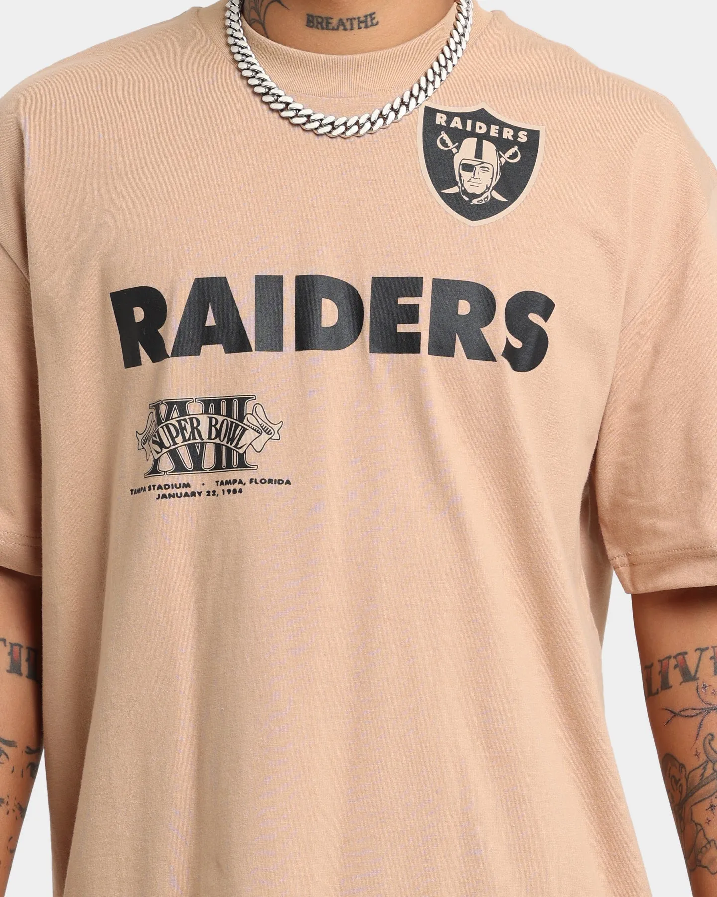 New Era Las Vegas Raiders Multi Logo T-Shirt Tumbleweed