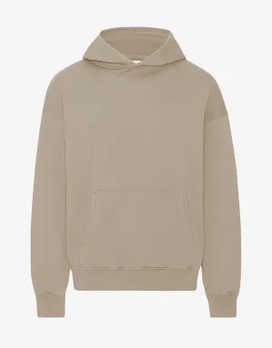 Organic Oversized Hood - Oyster Grey