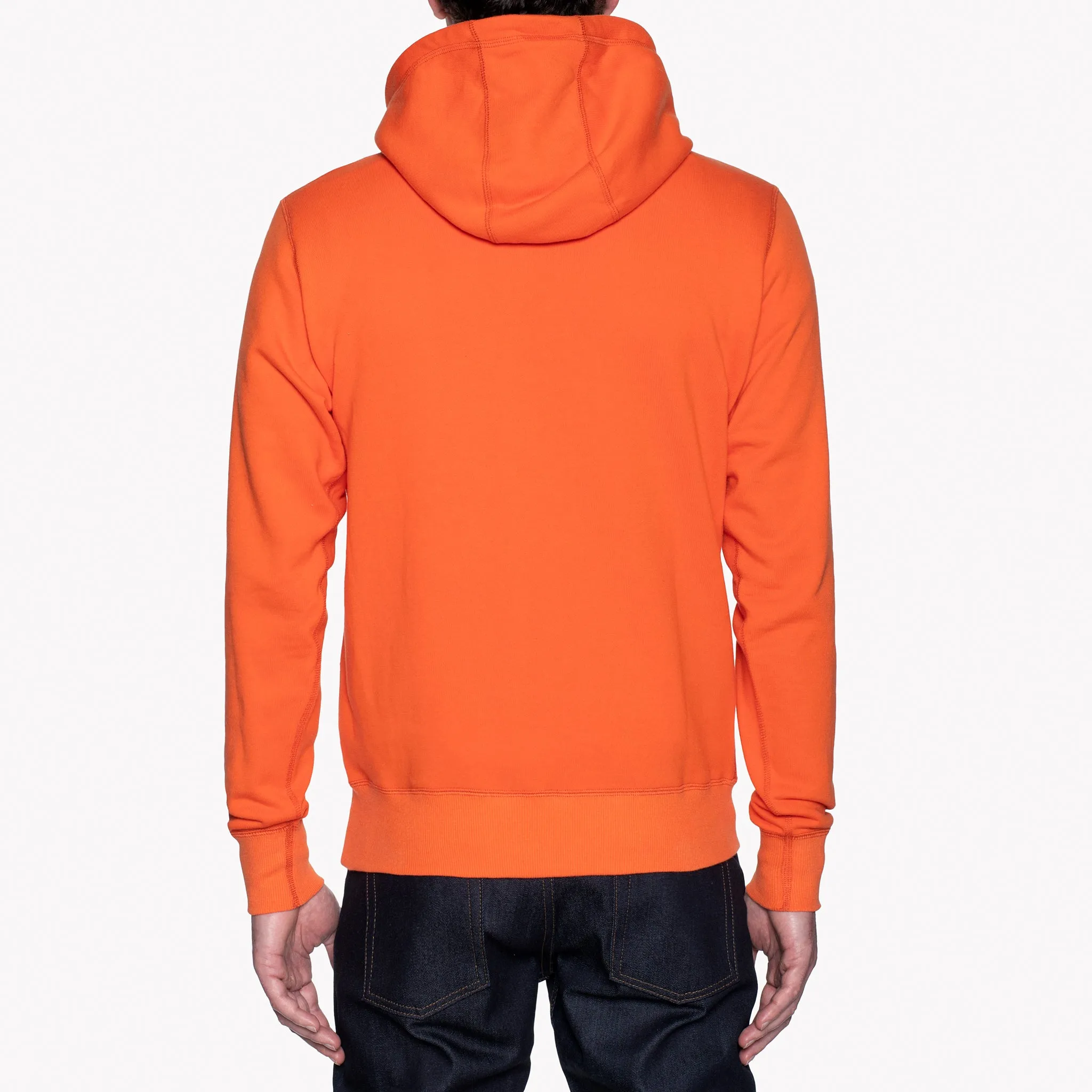 Pullover Hoodie - Orange Terry