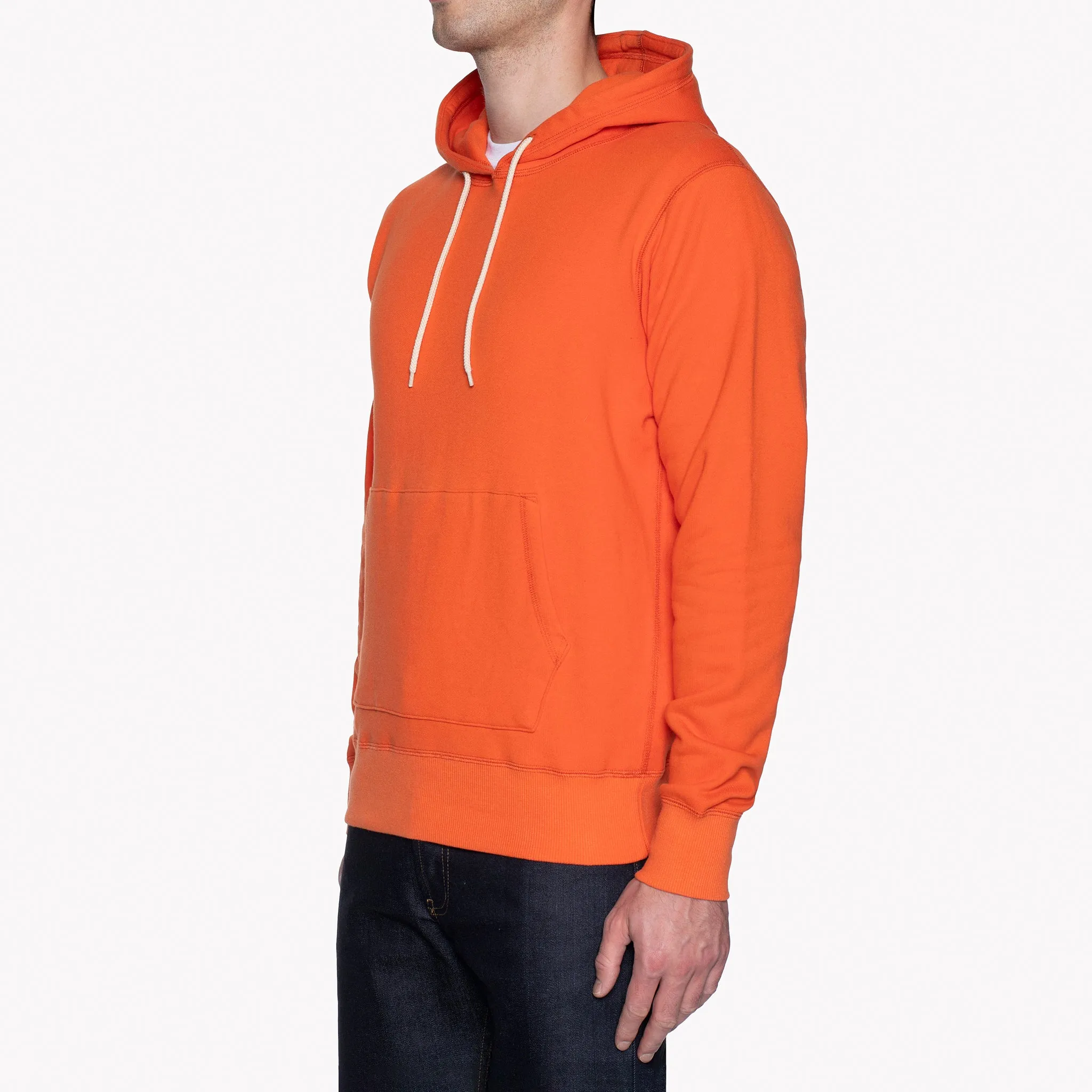 Pullover Hoodie - Orange Terry