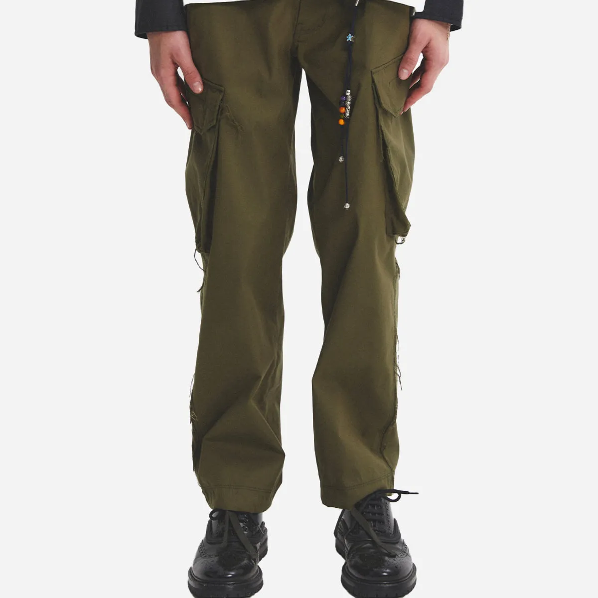 RAW EDGE ROYAL PANT - OLIVE C/N