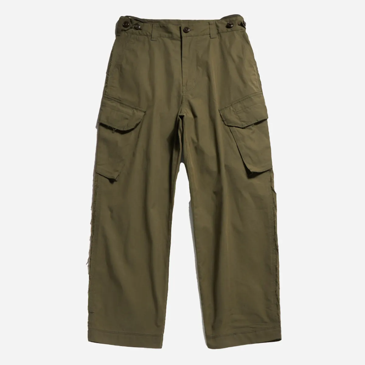 RAW EDGE ROYAL PANT - OLIVE C/N