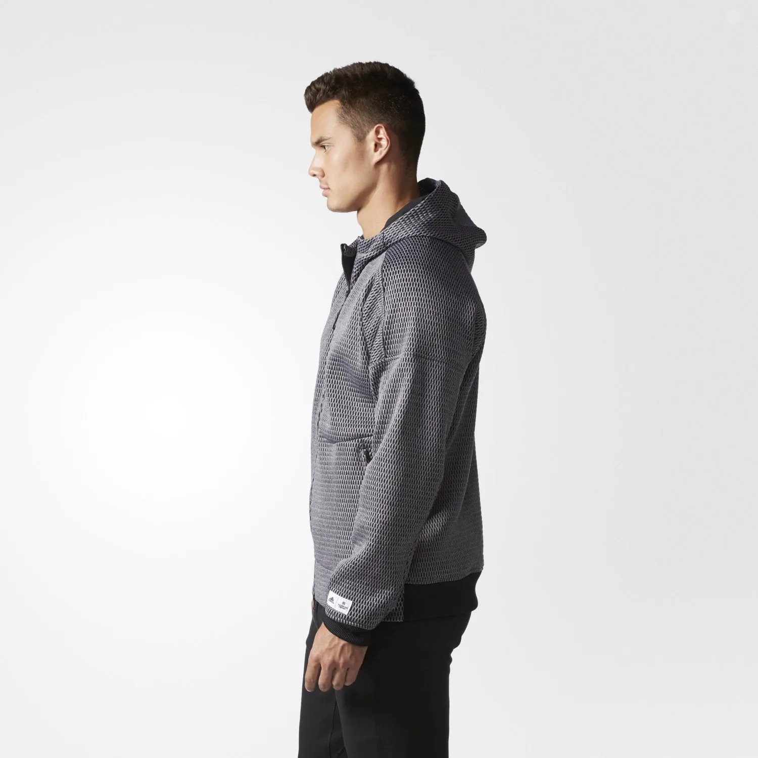 Reigning Champ X adidas Spacer Zne Hoodie Men's - Grey/Black