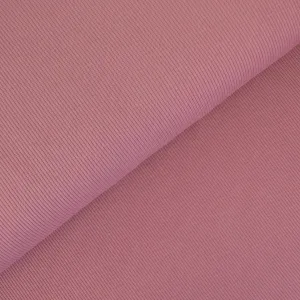 Ribbed Cotton Jersey - Old Rose Pink