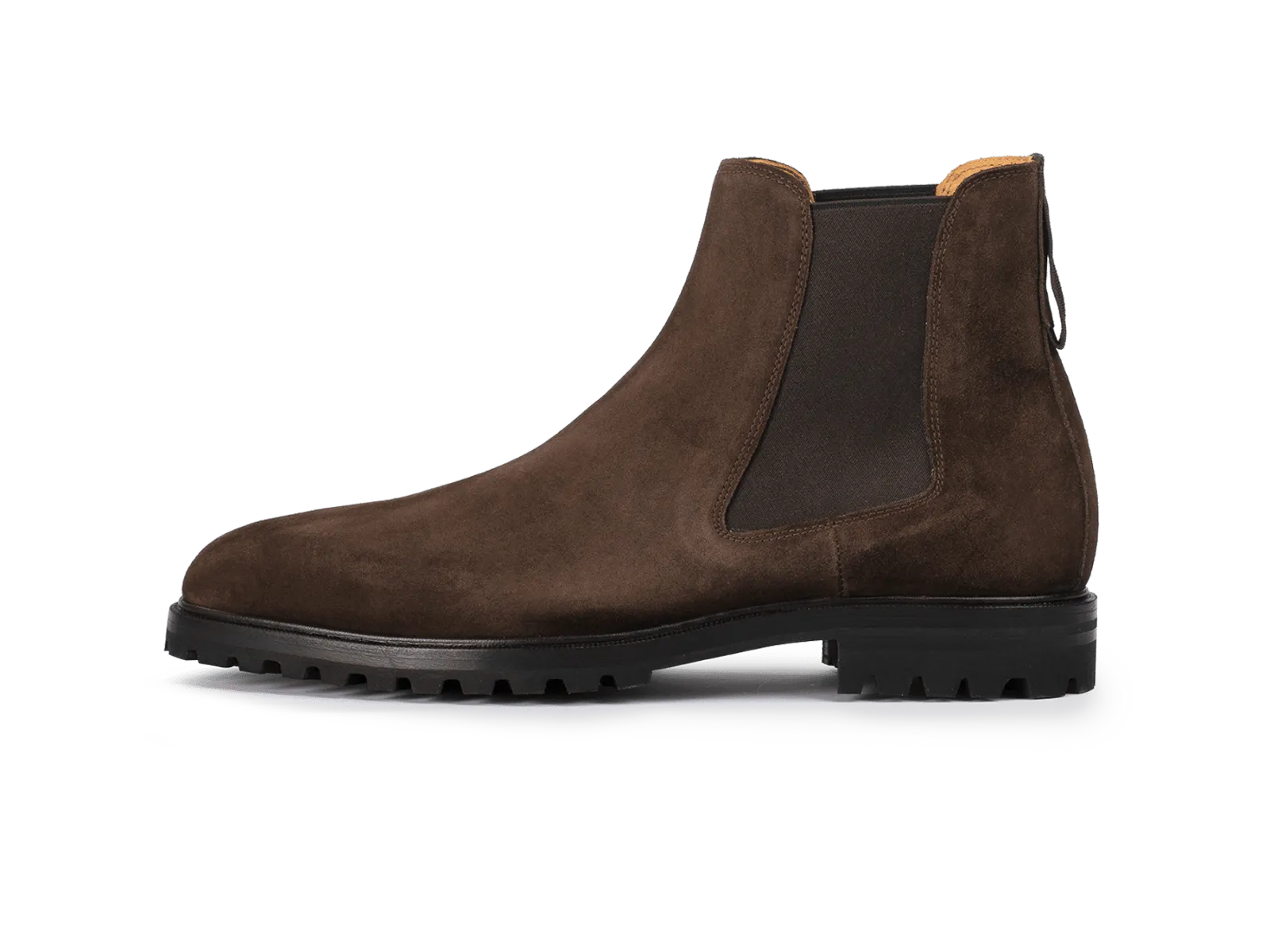 Ribot Boot in Dark Brown Shield Suede