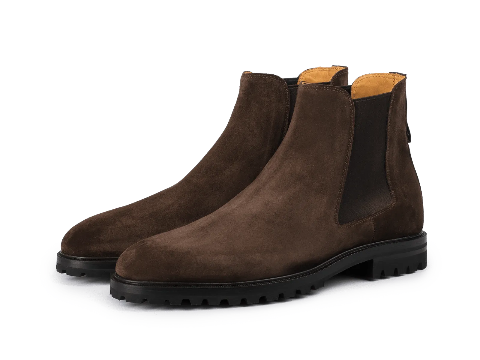 Ribot Boot in Dark Brown Shield Suede