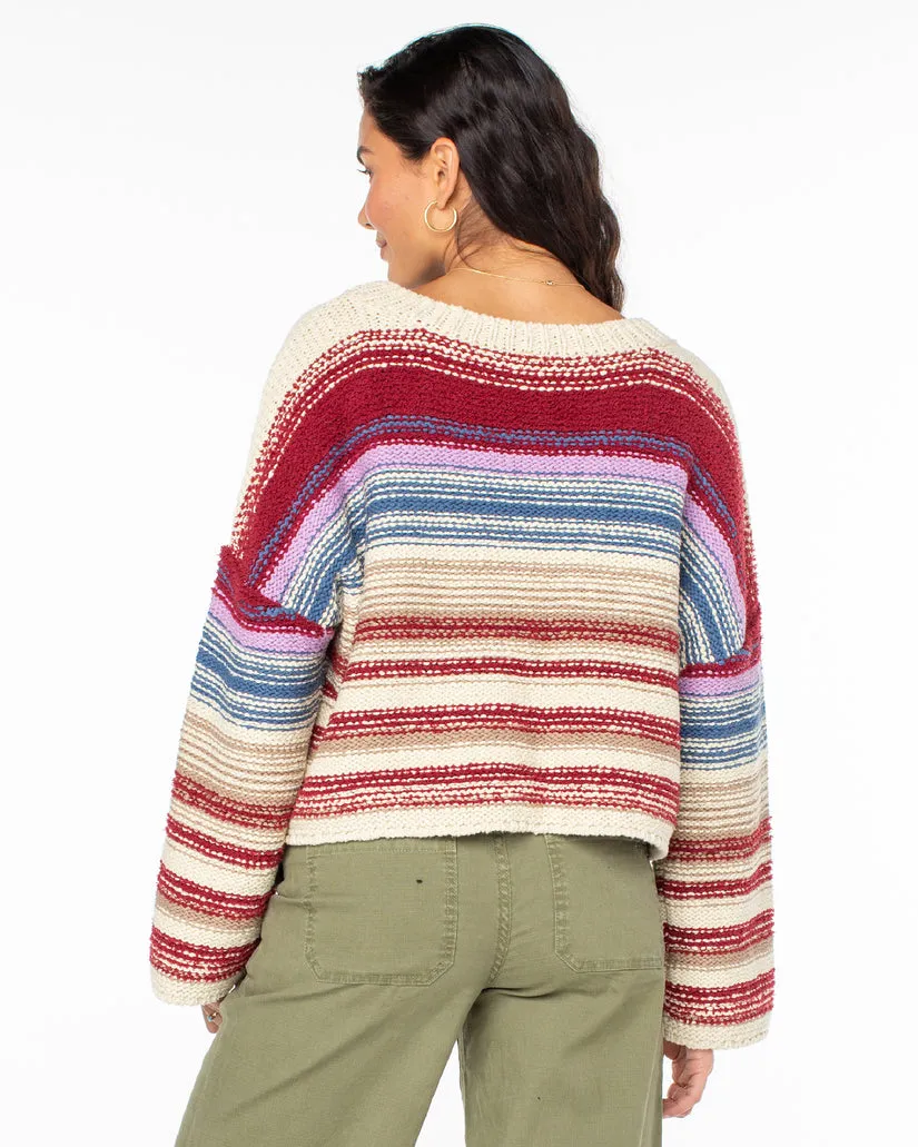 Roxy Bread And Jam Sweater-Warm Taupe