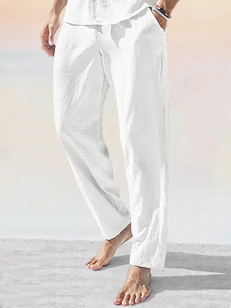 Soft Cotton Linen Pants