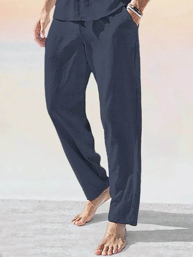 Soft Cotton Linen Pants