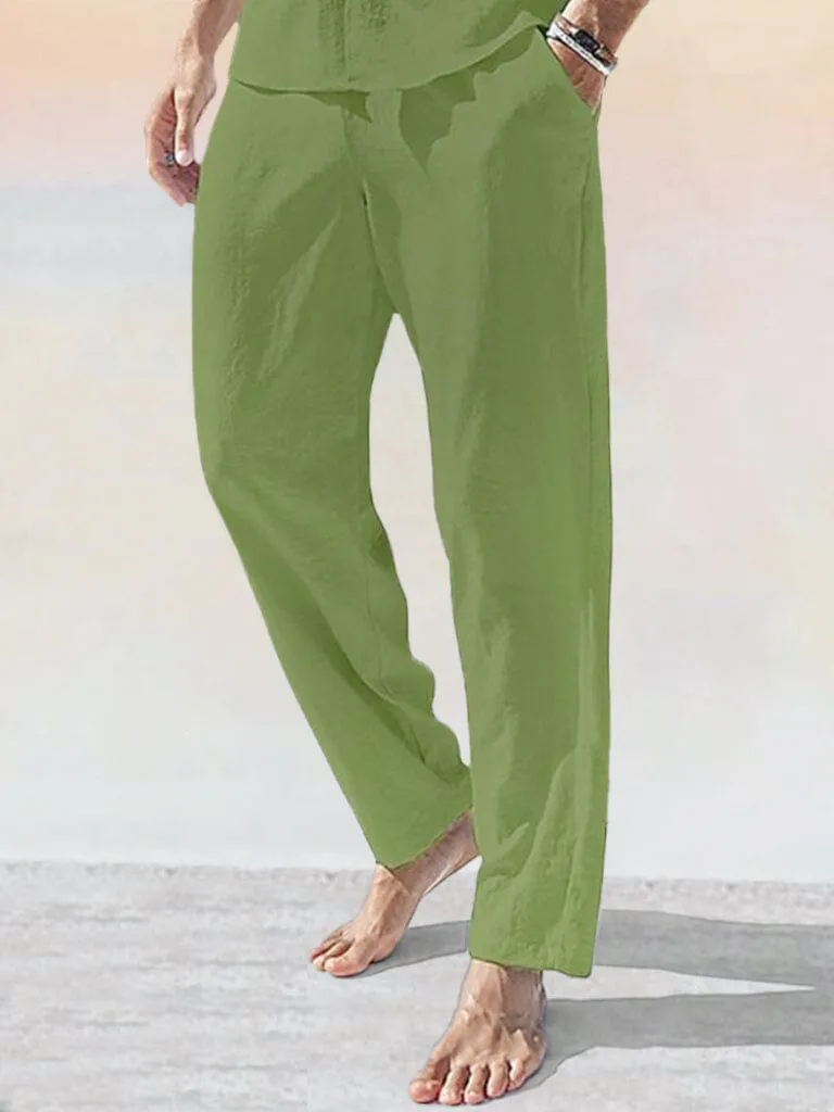 Soft Cotton Linen Pants