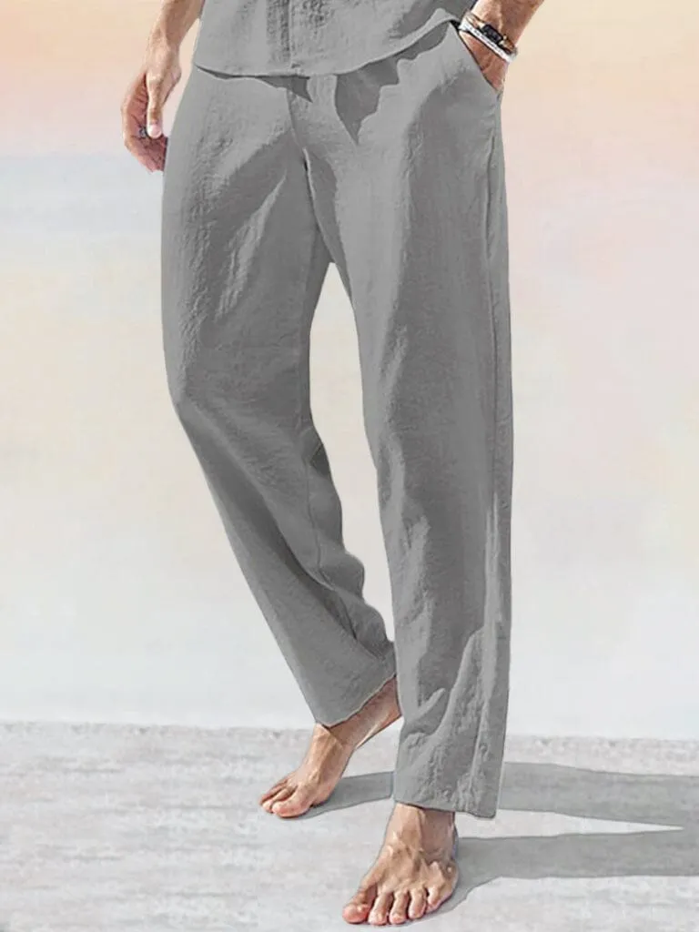 Soft Cotton Linen Pants