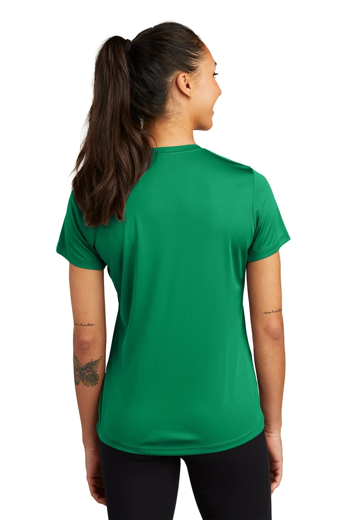 Sport-Tek Ladies PosiCharge Customized Competitor Tee's, Kelly Green