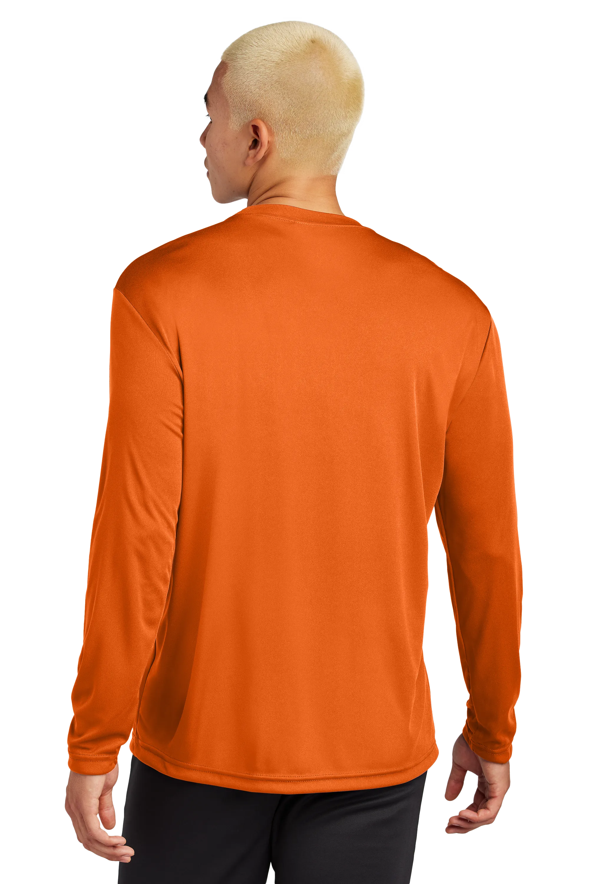 Sport-Tek® Long Sleeve PosiCharge® Competitor™ Tee - Deep Orange