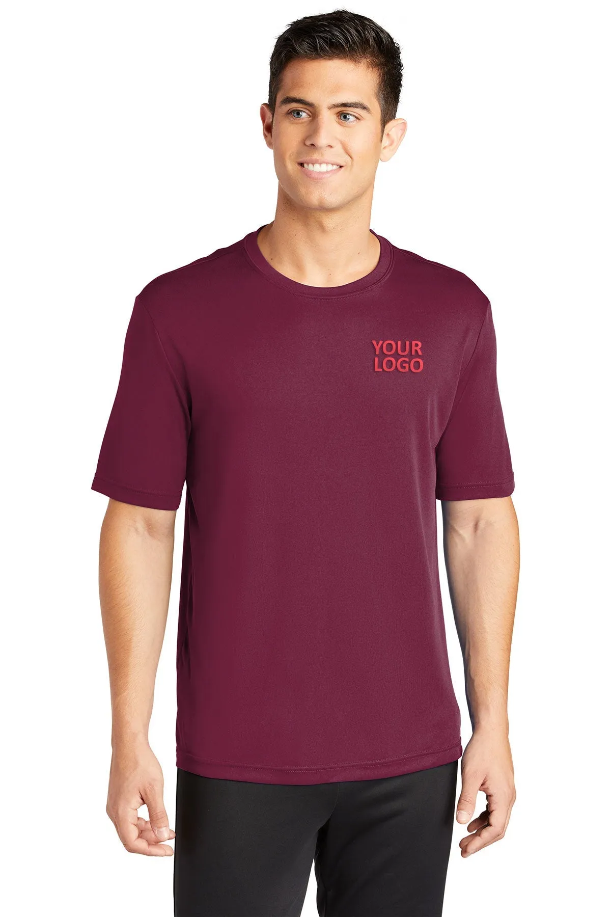 Sport-Tek PosiCharge Custom Competitor Tee's, Cardinal