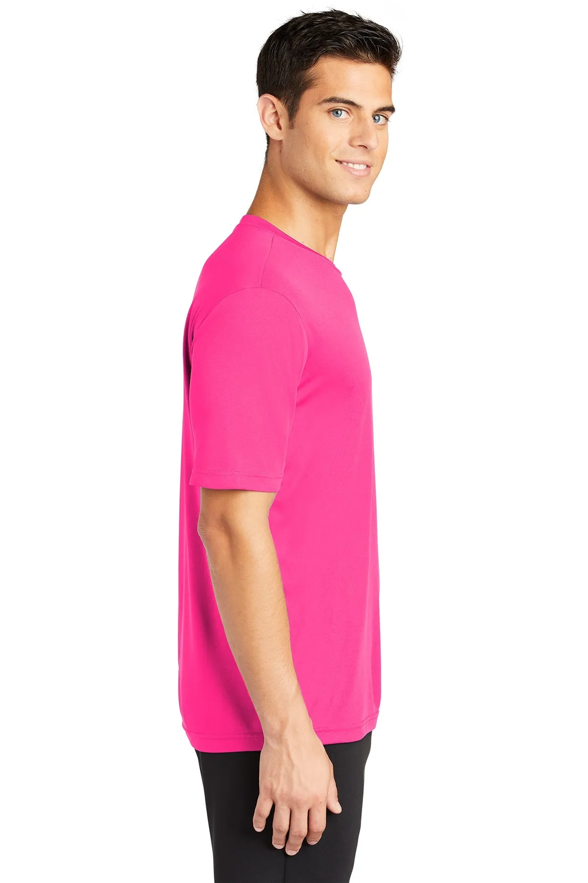 Sport-Tek PosiCharge Customized Competitor Tee's, Neon Pink