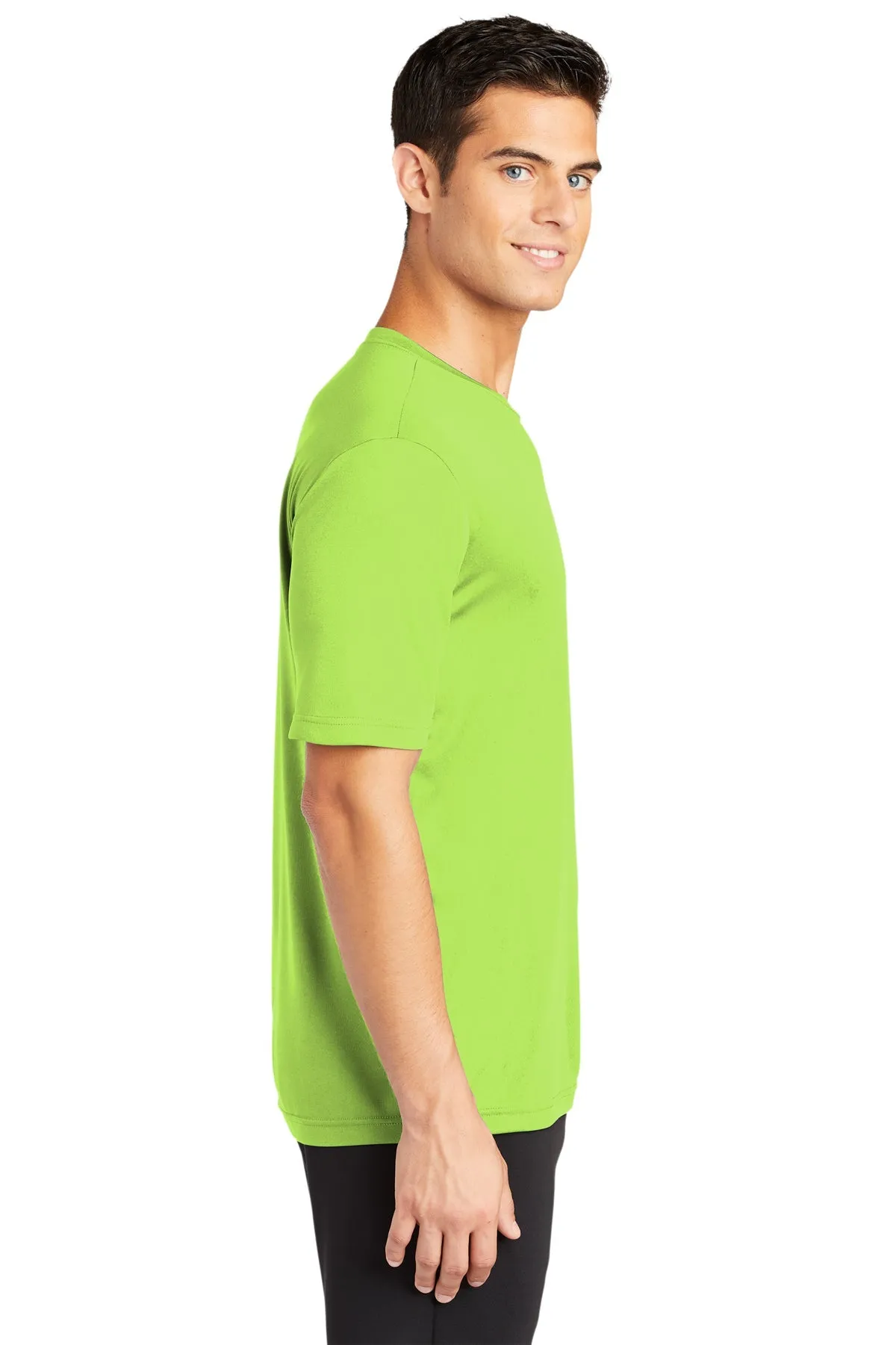 Sport-Tek Tall PosiCharge Customized Competitor Tee's, Lime Shock