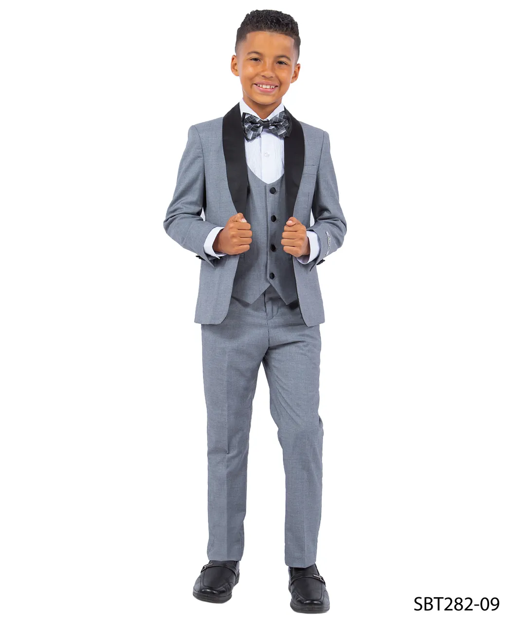 Stacy Adams Medium Grey 5 pc Tuxedo