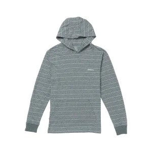 Static Stone Hooded Long Sleeve Shirt