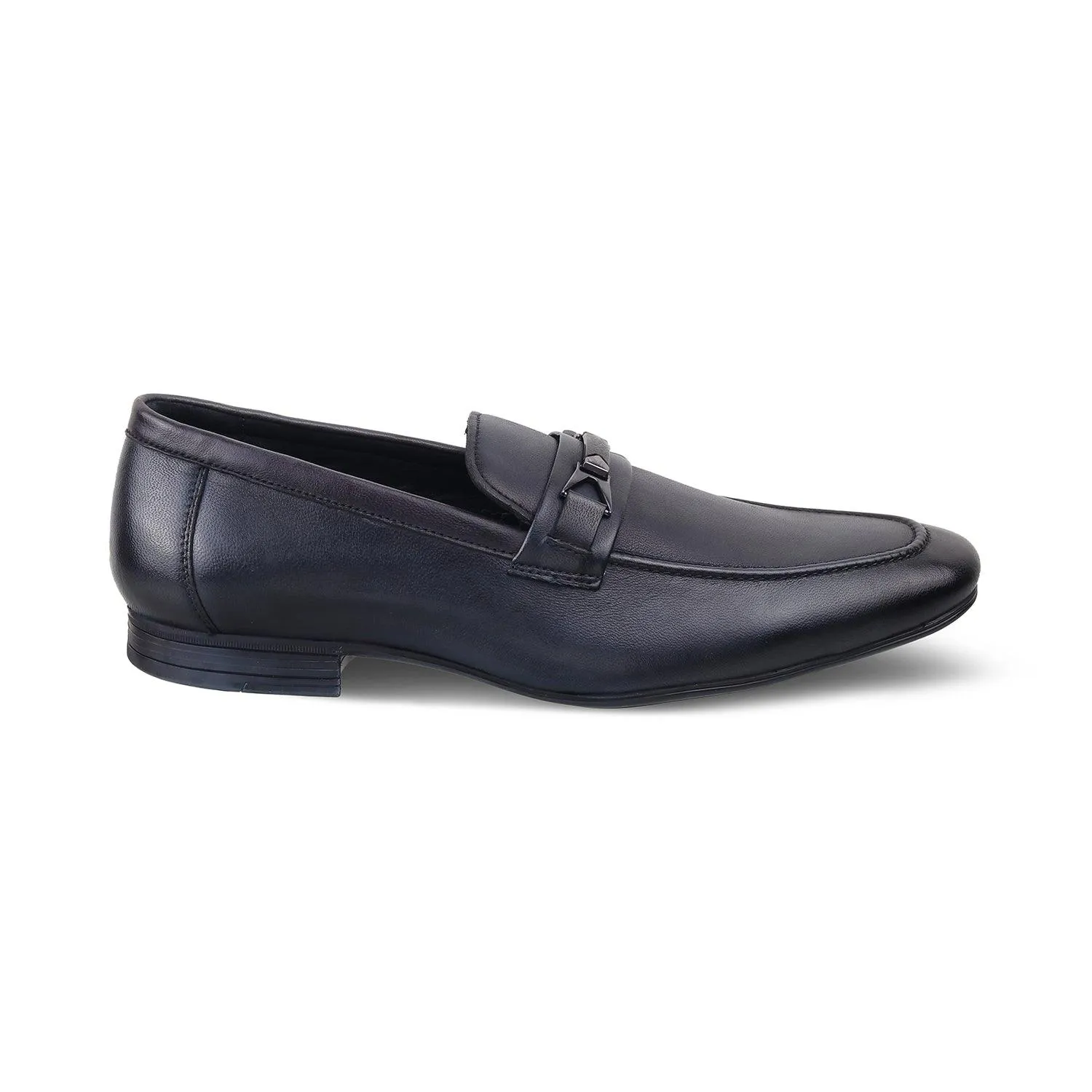 The Helsingborg Blue Mens Leather Loafer