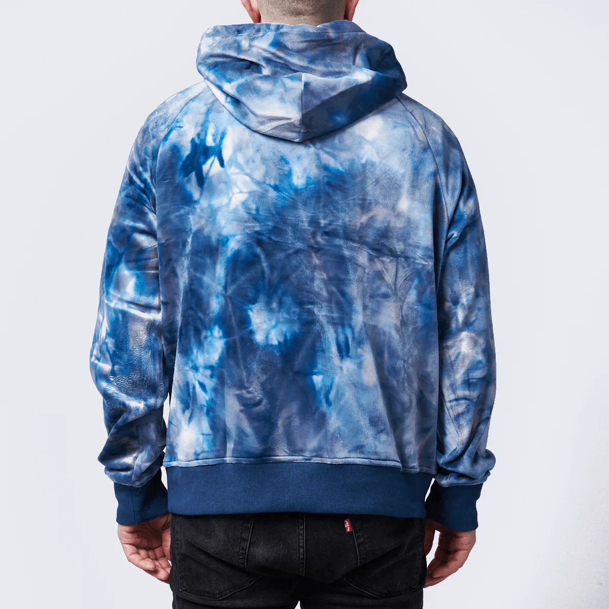 Velvet Human Hoodie - Sapphire Blue